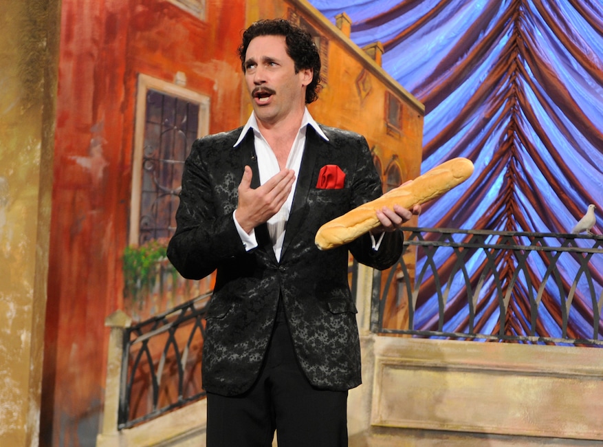 Jon Hamm, Saturday Night Live, hôtes SNL mémorables 